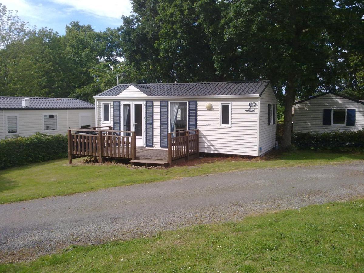 Camping Le Balcon De La Baie Saint-Marcan Exterior foto