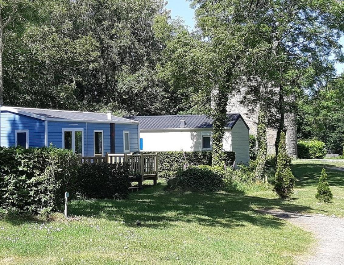 Camping Le Balcon De La Baie Saint-Marcan Exterior foto